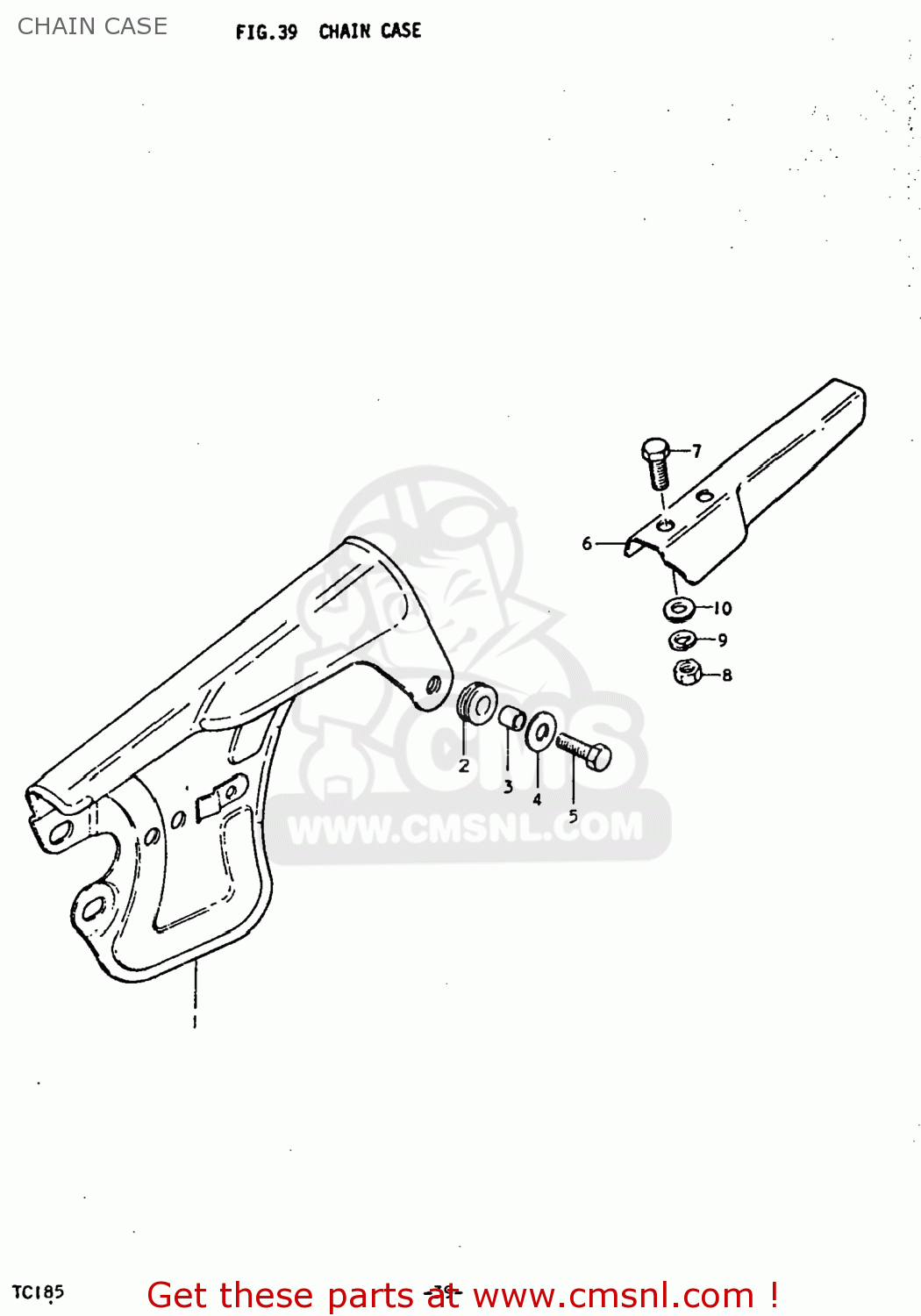 CHAIN CASE TC185 1977 (B) USA (E03)