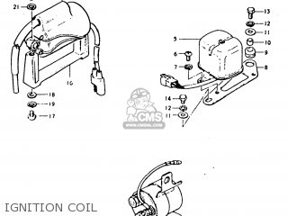 IGNITION COIL - TC185 1977 (B) USA (E03)