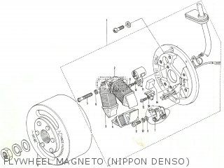 FLYWHEEL MAGNETO (NIPPON DENSO) - TC90