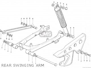 REAR SWINGING ARM - TC90