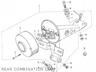 REAR COMBINATION LAMP - TC90
