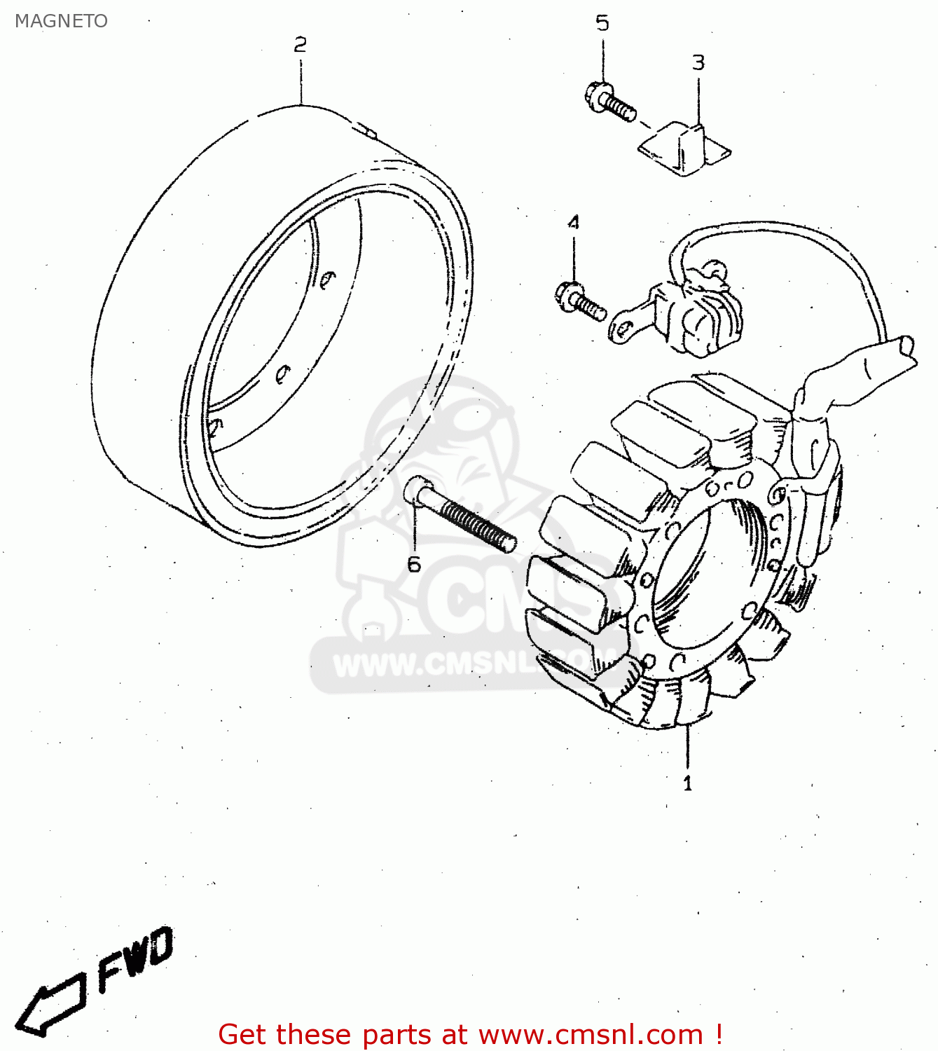 MAGNETO TL1000R 1998 (W) (E02 E04 E18 E22 E24 E25 E34)