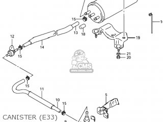 CANISTER (E33) - TL1000R 1998 (W) USA (E03)