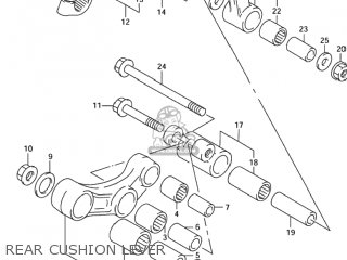 REAR CUSHION LEVER - TL1000R 1999 (X) USA (E03)