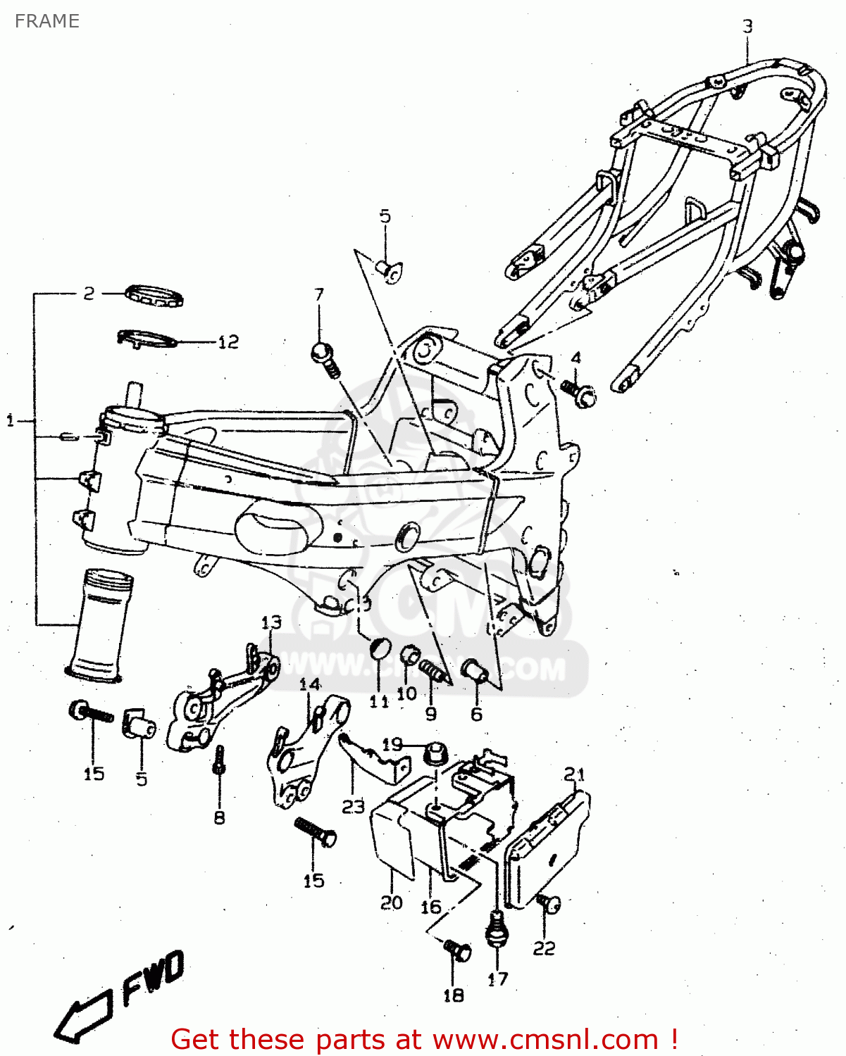 FRAME TL1000R 1999 (X)