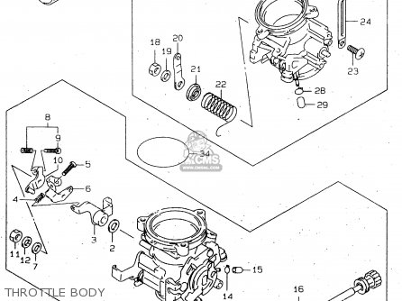 THROTTLE BODY - TL1000R 1999 (X)