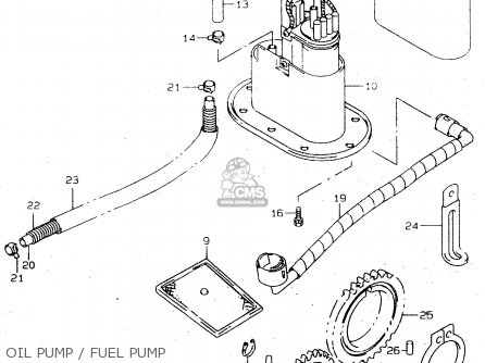 OIL PUMP / FUEL PUMP - TL1000R 1999 (X)