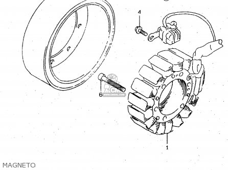 MAGNETO - TL1000R 1999 (X)