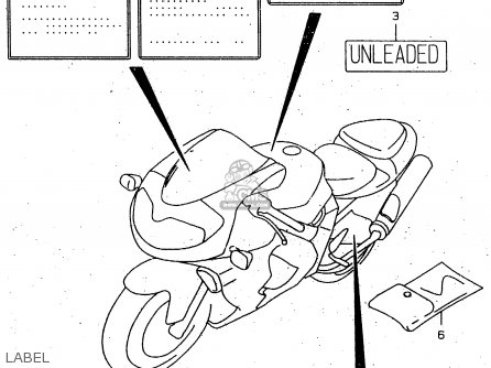 LABEL - TL1000R 1999 (X)