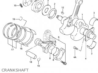 CRANKSHAFT - TL1000R 2000 (Y) USA (E03)