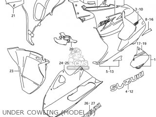 UNDER COWLING (MODEL Y) - TL1000R 2000 (Y) USA (E03)