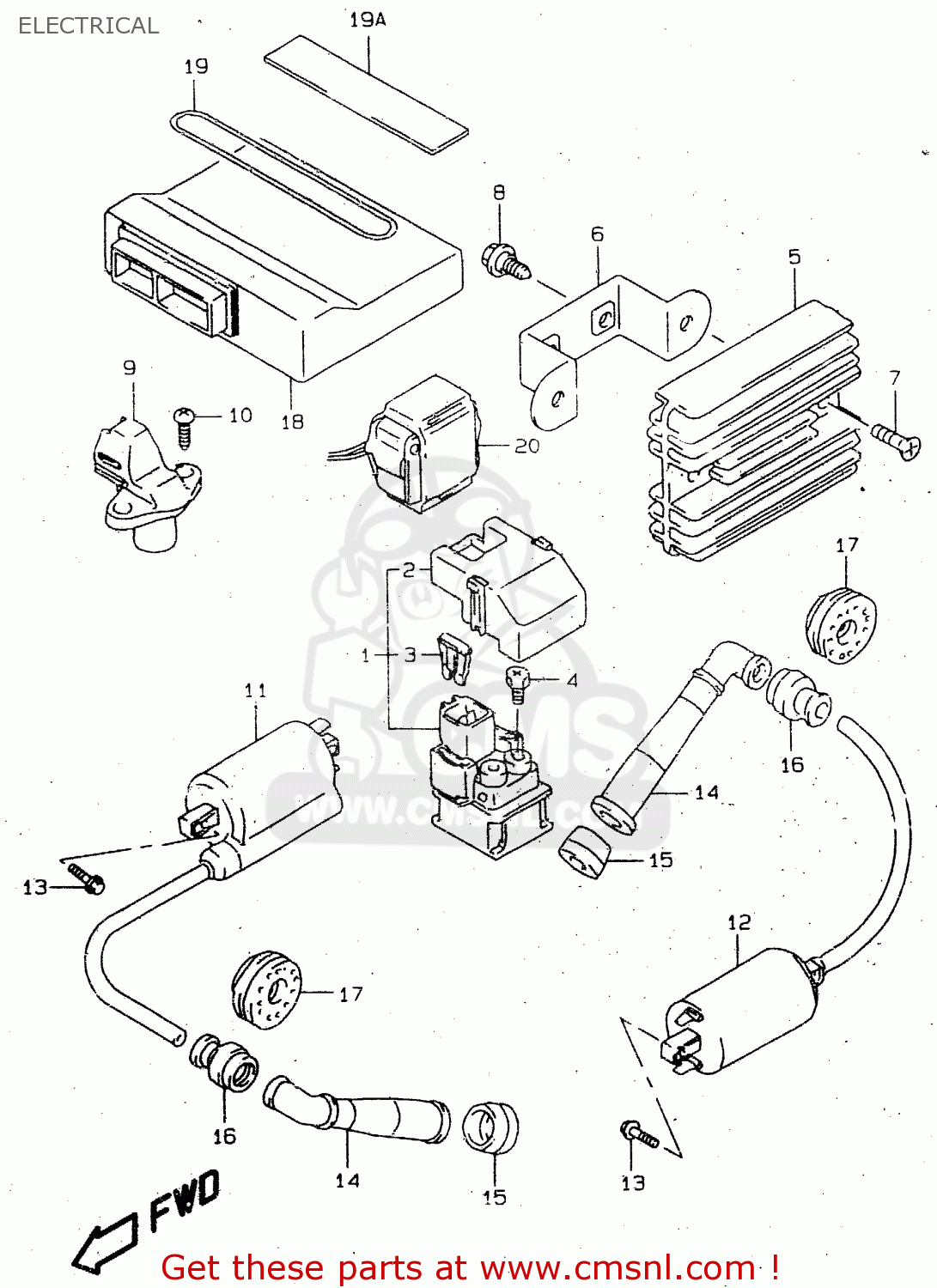 ELECTRICAL TL1000R 2000 (Y)