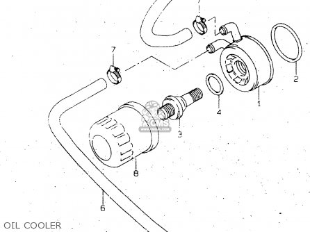 OIL COOLER - TL1000R 2000 (Y)