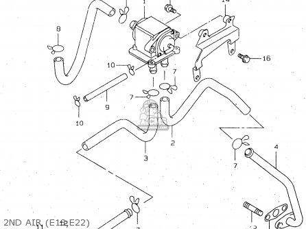 2ND AIR (E18,E22) - TL1000R 2000 (Y)