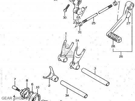 GEAR SHIFTING - TL1000R 2000 (Y)