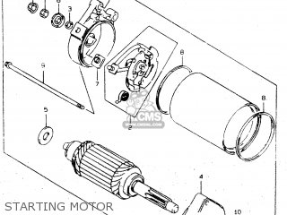 STARTING MOTOR - TL1000R 2000 (Y)