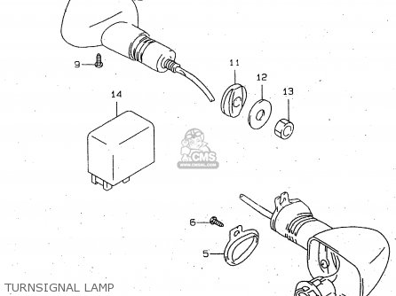TURNSIGNAL LAMP - TL1000R 2000 (Y)