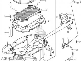 AIR CLEANER - TL1000R 2001 (K1) USA (E03)
