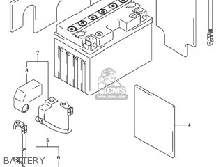 BATTERY - TL1000R 2001 (K1) USA (E03)