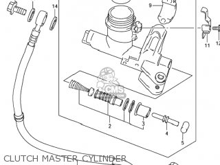 CLUTCH MASTER CYLINDER - TL1000R 2001 (K1) USA (E03)