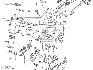 FRAME - TL1000R 2001 (K1) USA (E03)