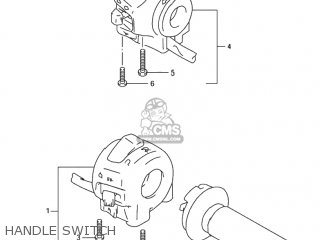 HANDLE SWITCH - TL1000R 2001 (K1) USA (E03)