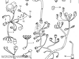 WIRING HARNESS - TL1000R 2001 (K1) USA (E03)
