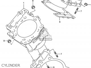 CYLINDER - TL1000R 2002 (K2) USA (E03)