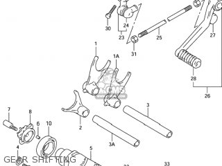 GEAR SHIFTING - TL1000R 2002 (K2) USA (E03)