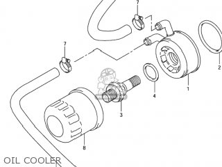 OIL COOLER - TL1000R 2002 (K2) USA (E03)