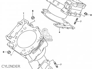 CYLINDER - TL1000S 1997 (V) USA (E03)