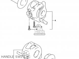 HANDLE SWITCH - TL1000S 1997 (V) USA (E03)