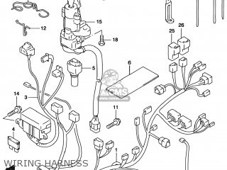 WIRING HARNESS - TL1000S 1997 (V) USA (E03)