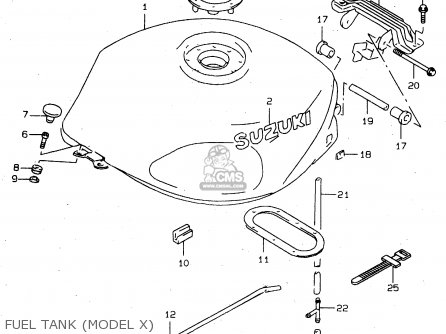 Suzuki TL1000S 1998 (W) (E02 E04 E18 E22 E24 E25 E34) parts lists and ...