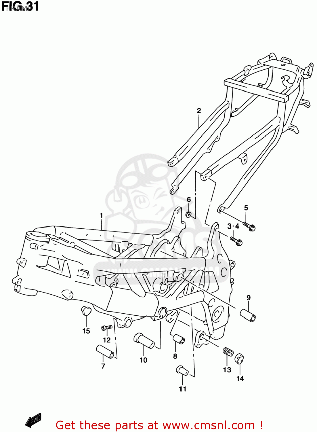 FRAME TL1000S 1998 (W) USA (E03)