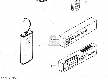 OPTIONAL - TL1000S 1999 (X) (E02 E04 E18 E22 E24 E25 E34)