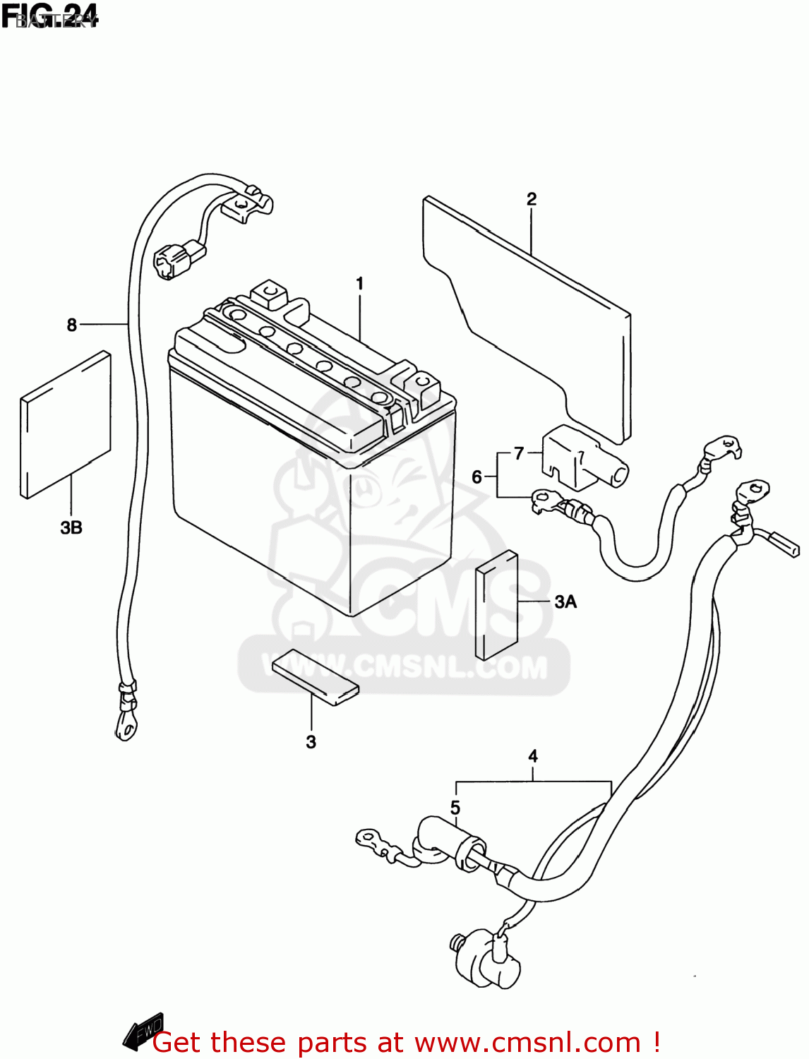 BATTERY TL1000S 1999 (X) USA (E03)
