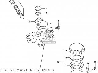 FRONT MASTER CYLINDER - TL1000S 1999 (X) USA (E03)