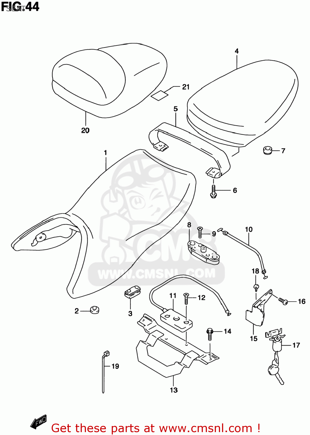 SEAT TL1000S 2000 (Y) USA (E03)