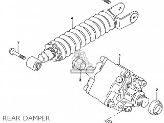 REAR DAMPER - TL1000S 2000 (Y) USA (E03)