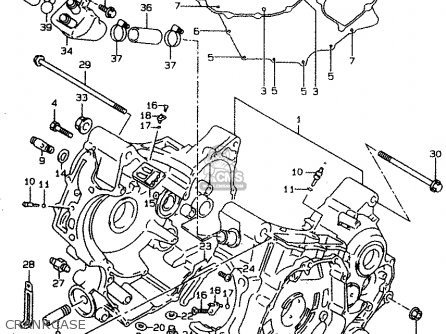 CRANKCASE - TL1000S 2000 (Y)