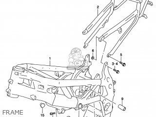 FRAME - TL1000S 2001 (K1) USA (E03)