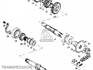 TRANSMISSION - TM100 1974 (L) USA (E03)