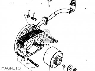 MAGNETO - TM125 1974 (L) USA (E03)