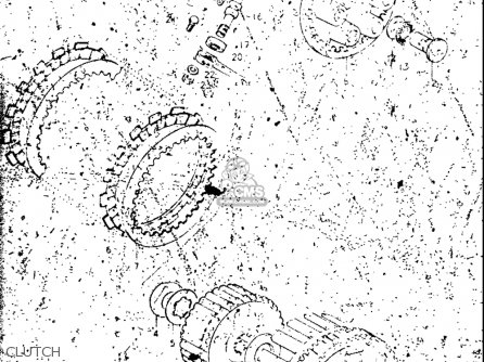 CLUTCH - TM250 1972 1973 1974 1975 (J) (K) (L) (M) USA (E03)