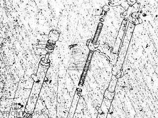 FRONT FORK - TM250 1973 (K) USA (E03)