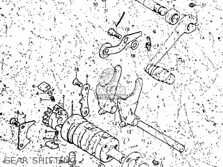 GEAR SHIFTING - TM250 1975 (M) USA (E03)