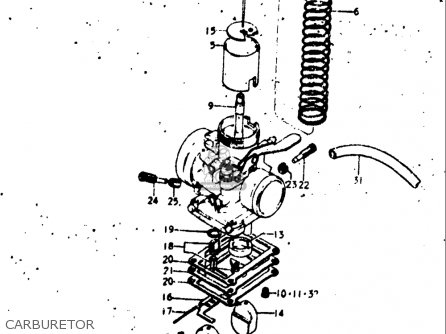 Suzuki TM400 1971 1972 1973 1974 1975 (R) (J) (K) (L) (M) USA (E03