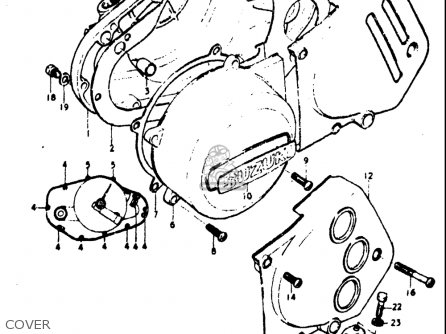 Suzuki TM400 1971 1972 1973 1974 1975 (R) (J) (K) (L) (M) USA (E03