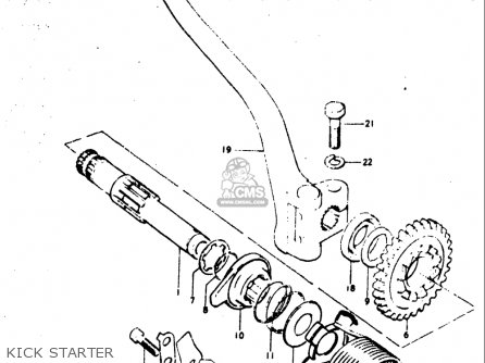 Suzuki TM400 1971 1972 1973 1974 1975 (R) (J) (K) (L) (M) USA (E03